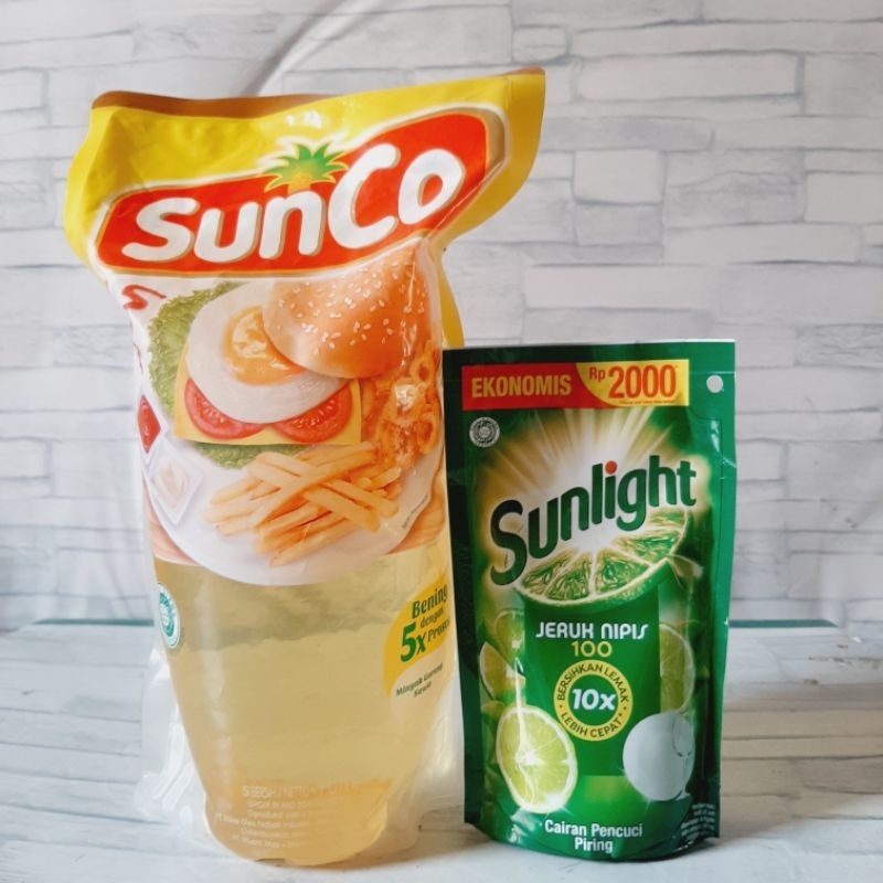 

MINYAK GORENG 1 LITER FREE SUNLIGHT
