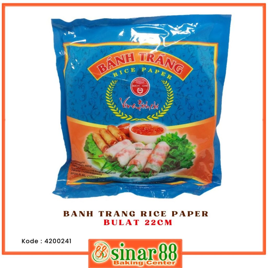 BANH TRANG RICE PAPER  BULAT 22CM