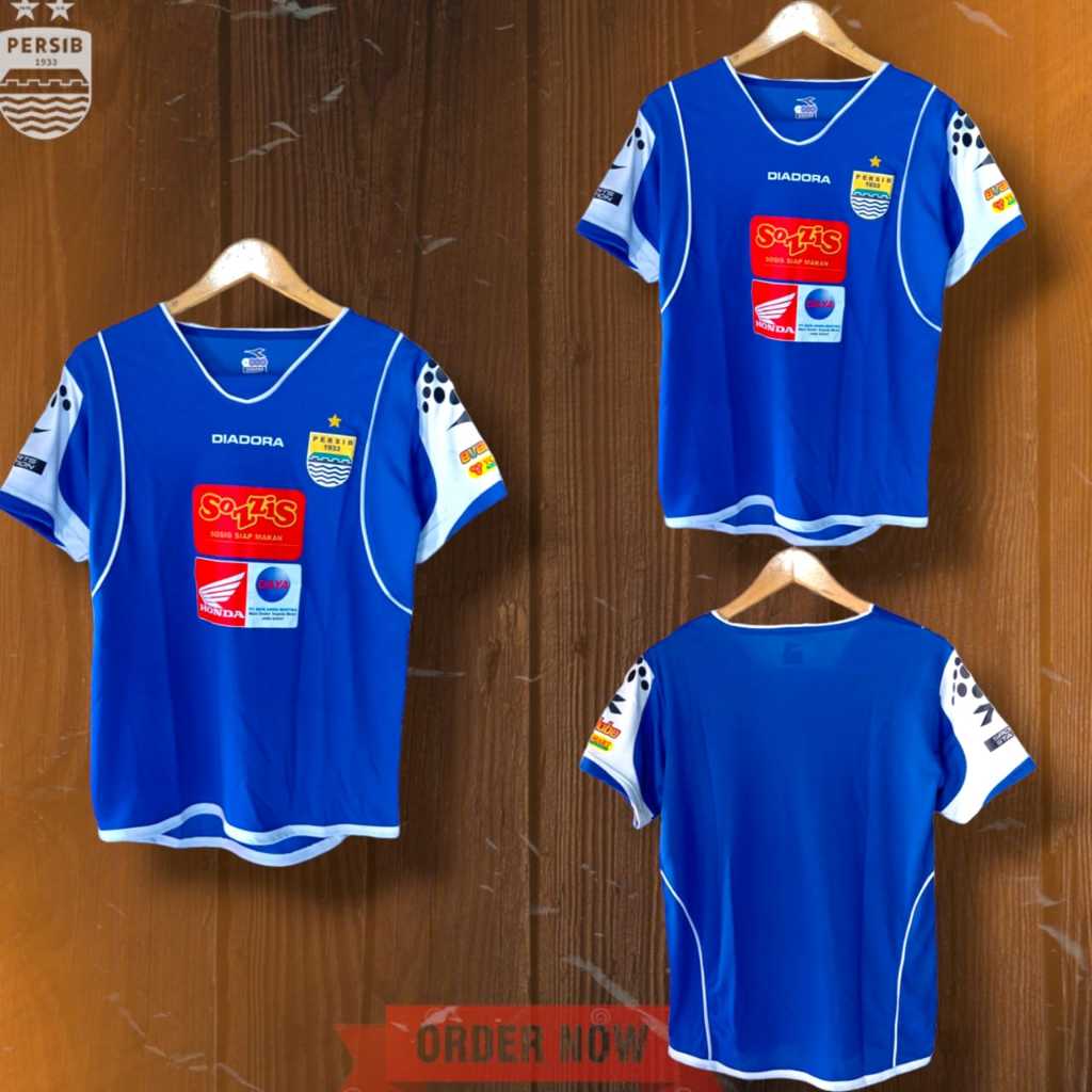 Jersey persib retro 2009 kualitas GO