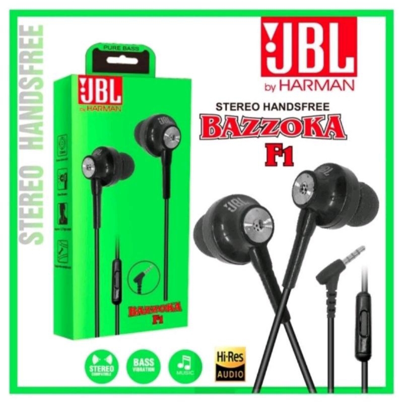 Hf Headset BAZZOKA F1 Heandsfre jbl Super Bazz