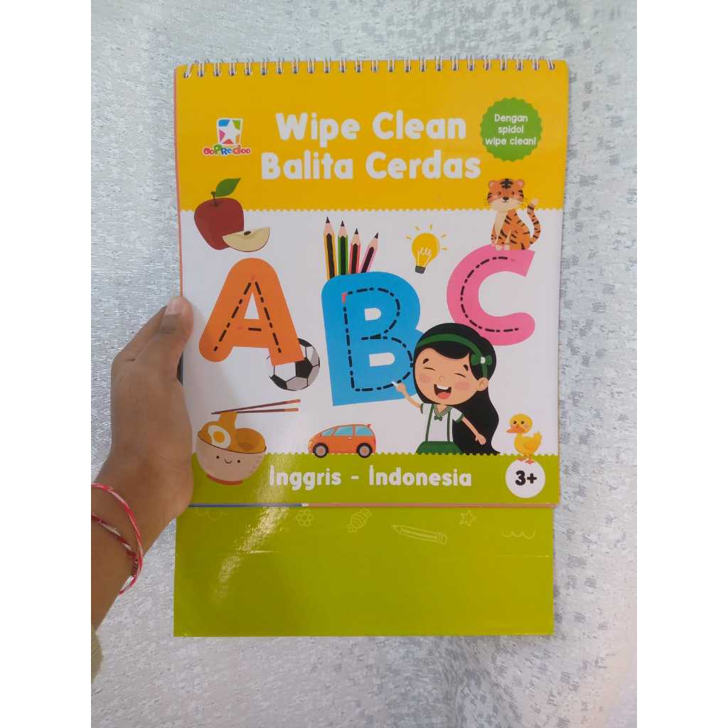 Wipe Clean Balita Cerdas : ABC
