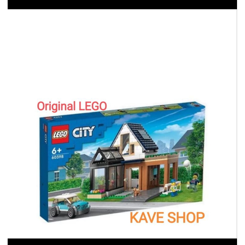 LEGO 60398 City : Family House & Electric Car - LEGO 5891 Creator : Apple Tree House