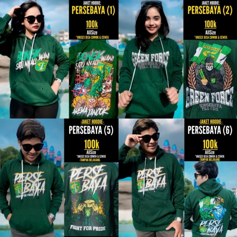 Jaket bonek Persebaya