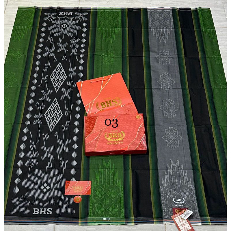 sarung BHS dobby songket