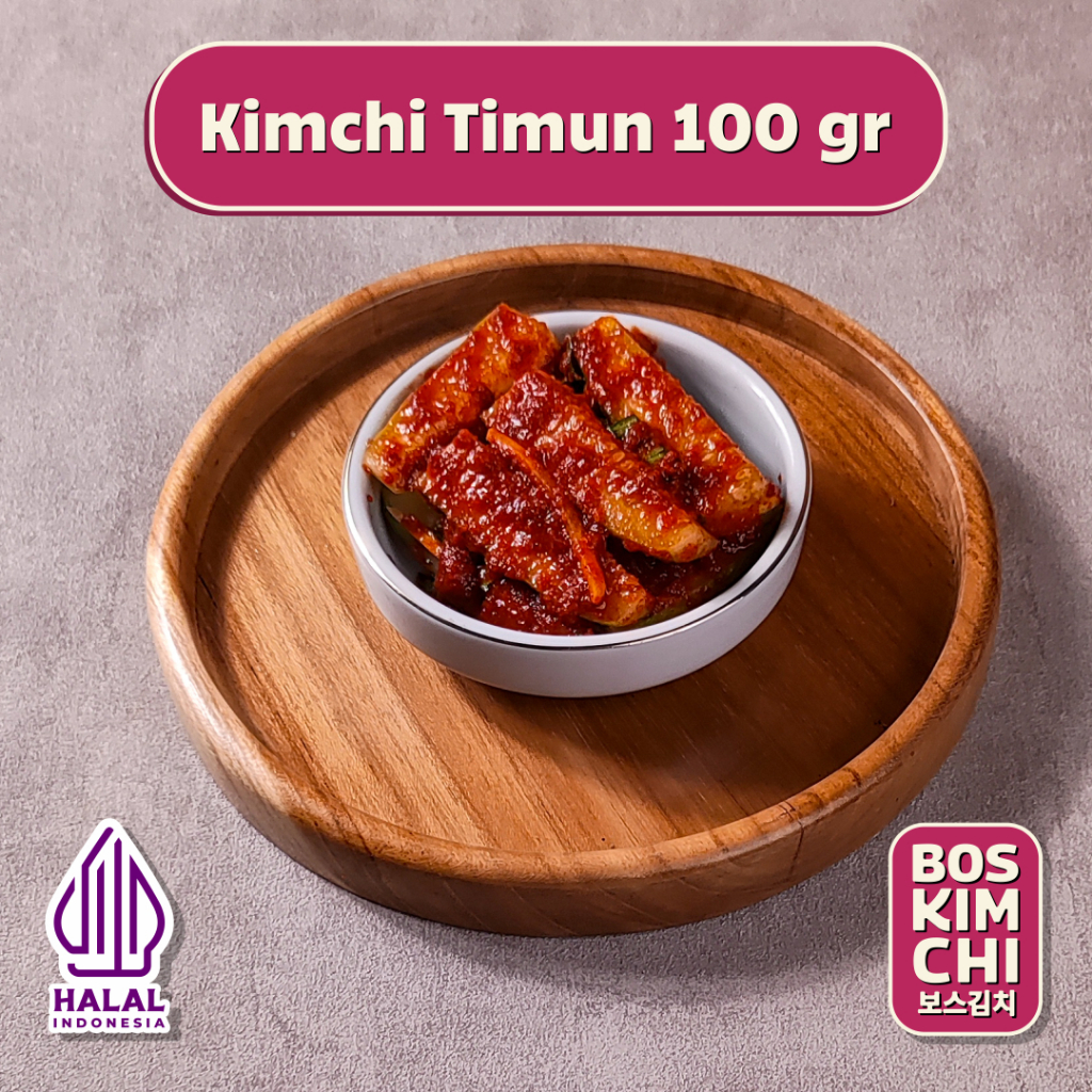 

Kimchi Timun 100 gr | Boskimchi | Oi Kimchi