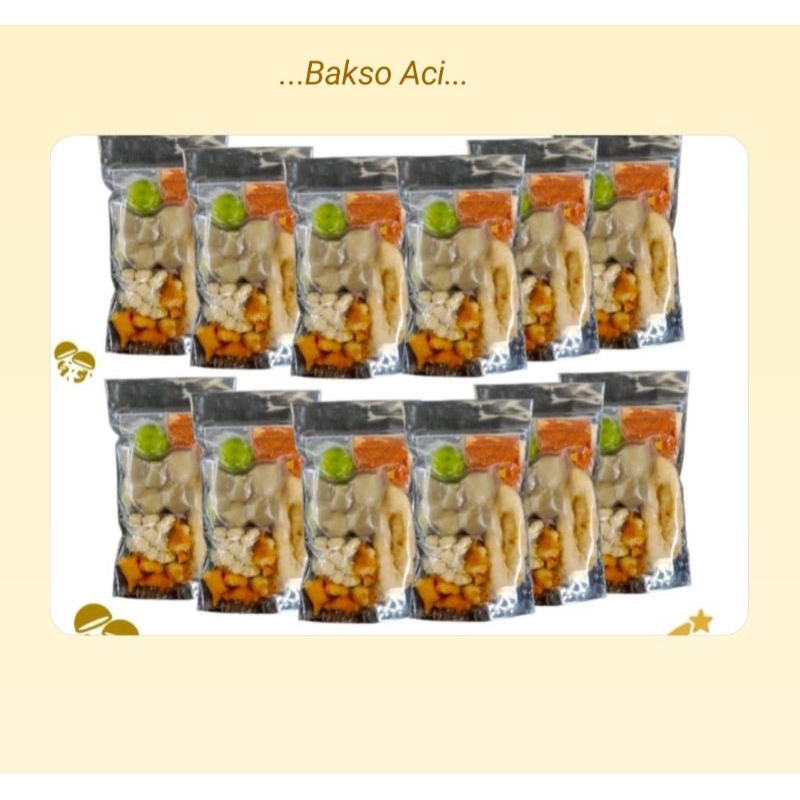 

bakso Aci instan, enaknya Mantul 12pcs