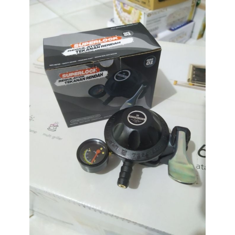 Regulator Superlock Klik On GRS-01/Kepala Regulator Superlock Gascomp