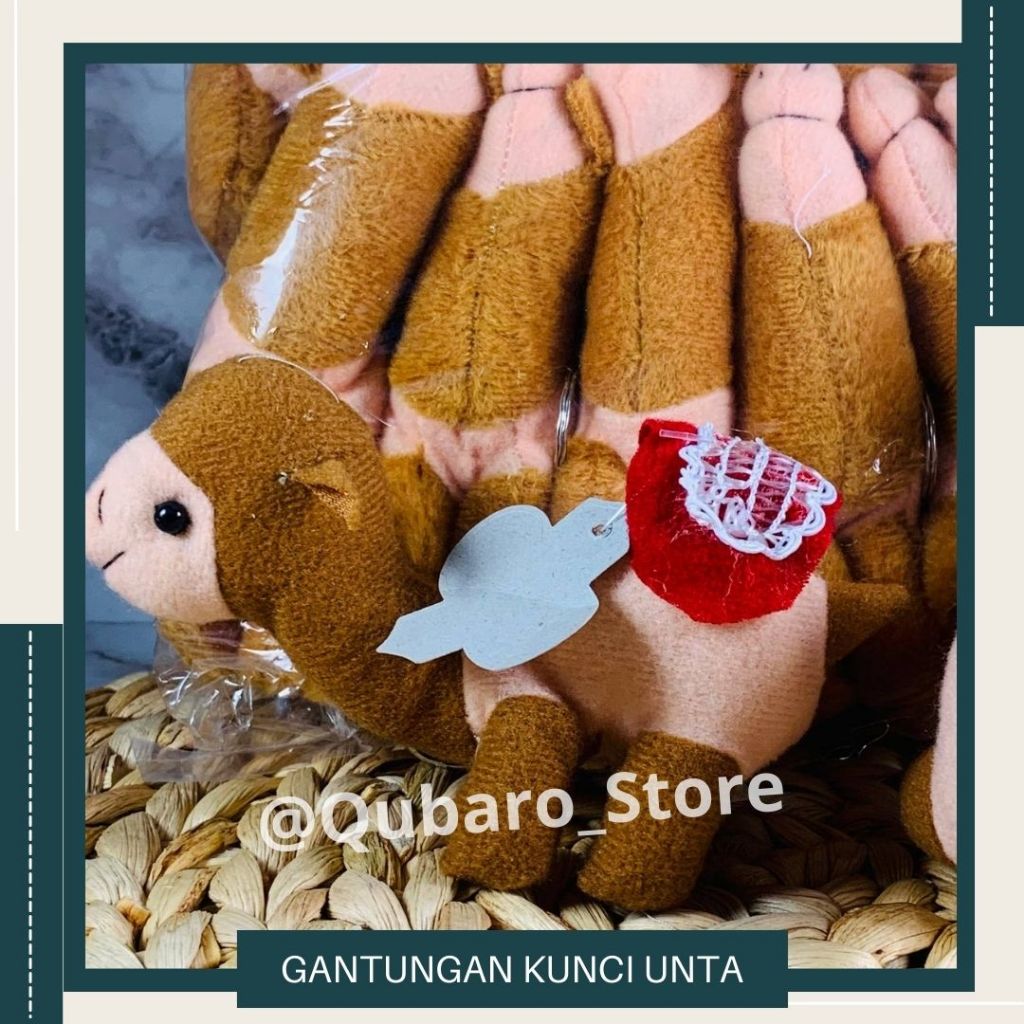 Souvenir Gantungan Kunci Unta Oleh Oleh Haji dan Umroh 1 Pack (12pcs) || Souvenir Oleh Oleh Haji Umr
