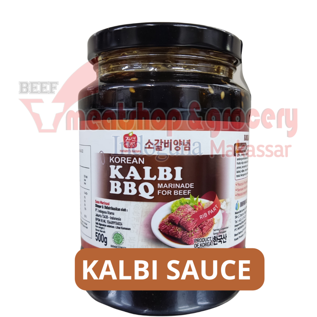 

Korean Kalbi BBQ Sauce Marinade Saus Bumbu Marinasi Daging Sapi Korea