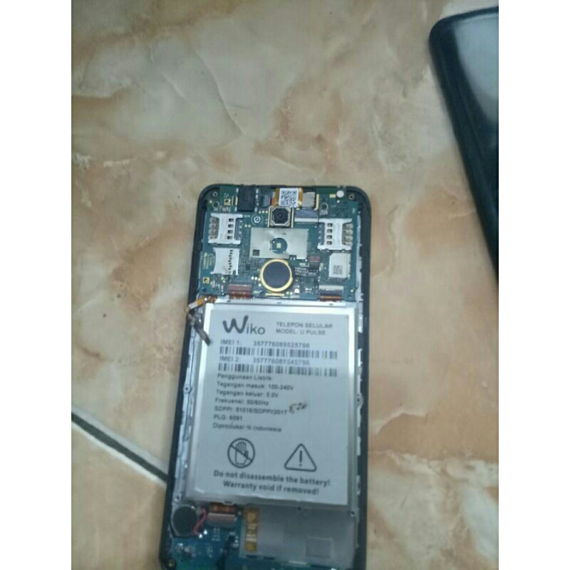 mesin hp wiko u pulse normal
