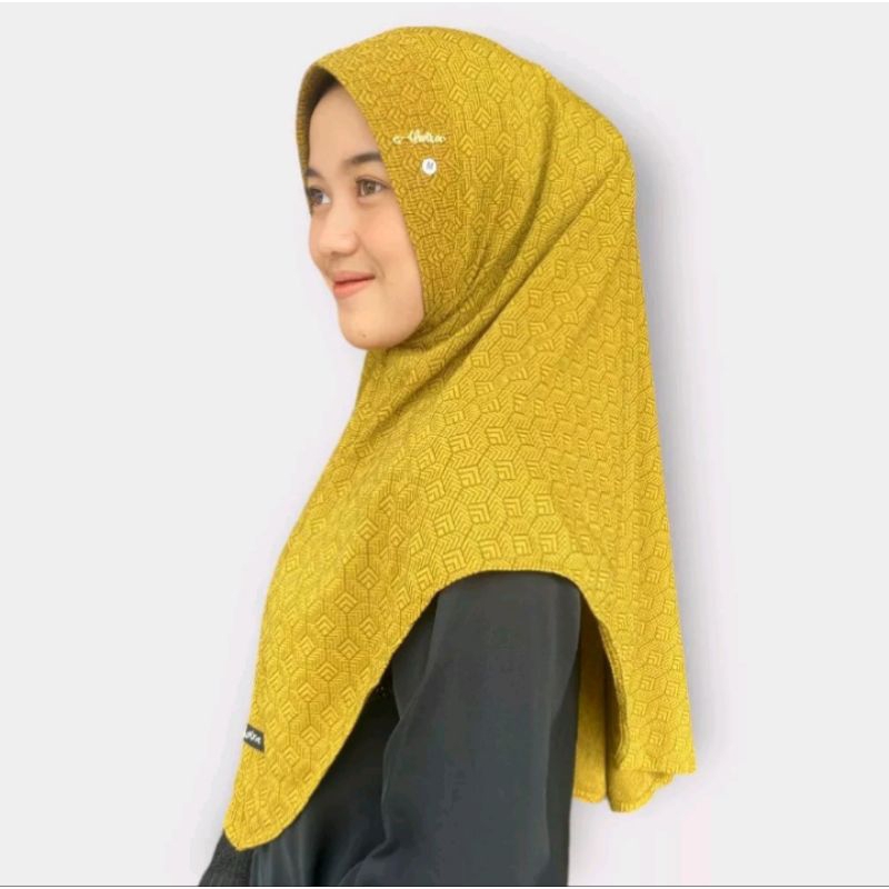 hijab instan motip alwira pet M