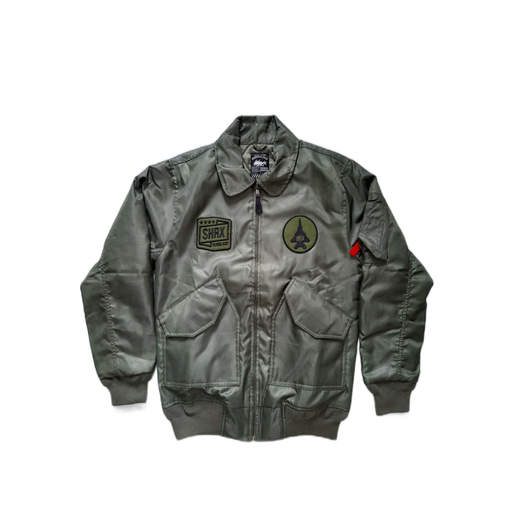 Sharks - Flight Motor Jacket - Green [SGG1B142]