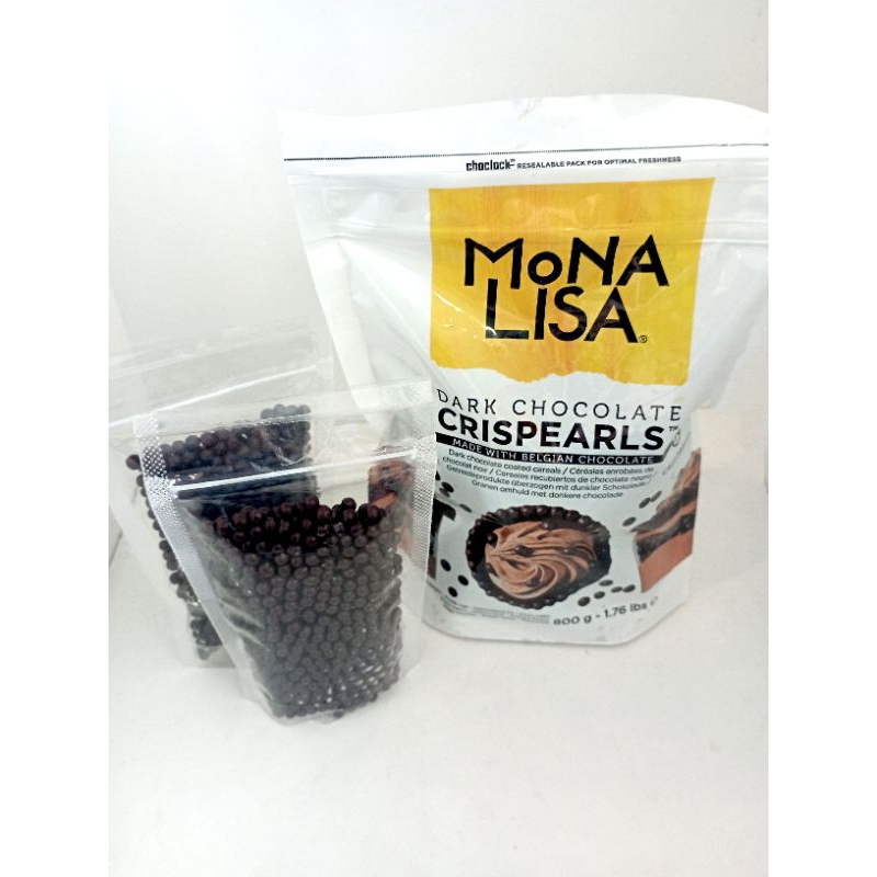 

MonaLisa Crispearl dark chocolate