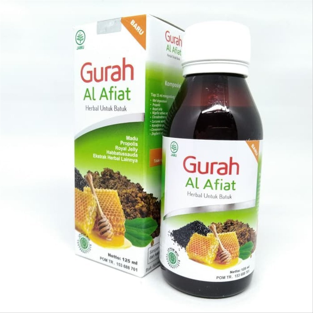 

Madu Sirup Gurah Al Afiat Madu Syrup Untuk Flu Pilek Batuk 100% Original