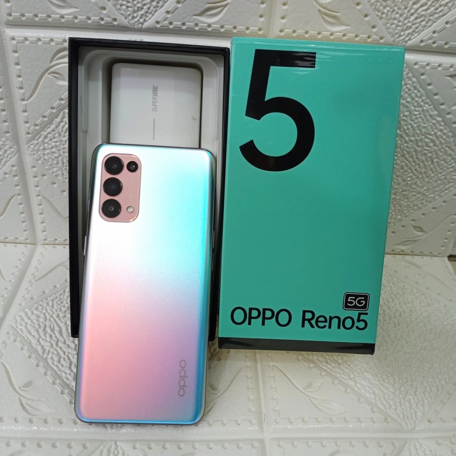 OPPO RENO 5 5G 8/128GB - Second Fullset