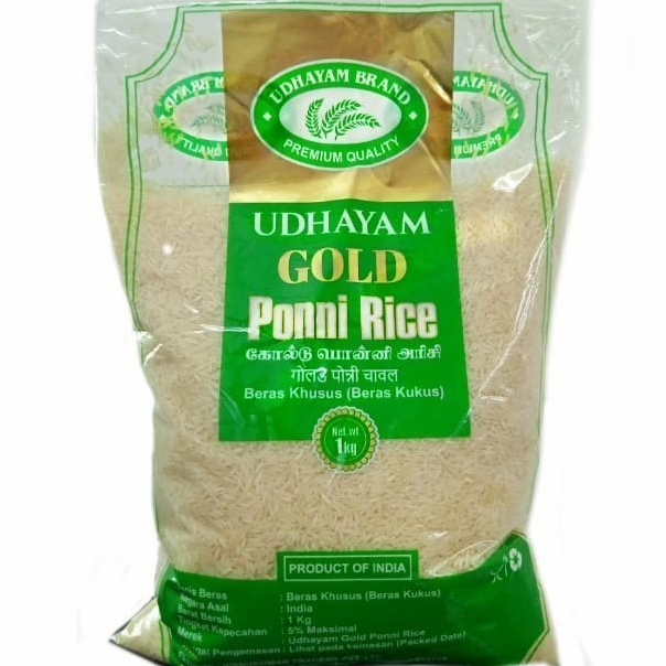 

UDHAYAM PONNI RICE GOLD 5 KG / Beras Ajaib untuk Diabetes dan Diet
