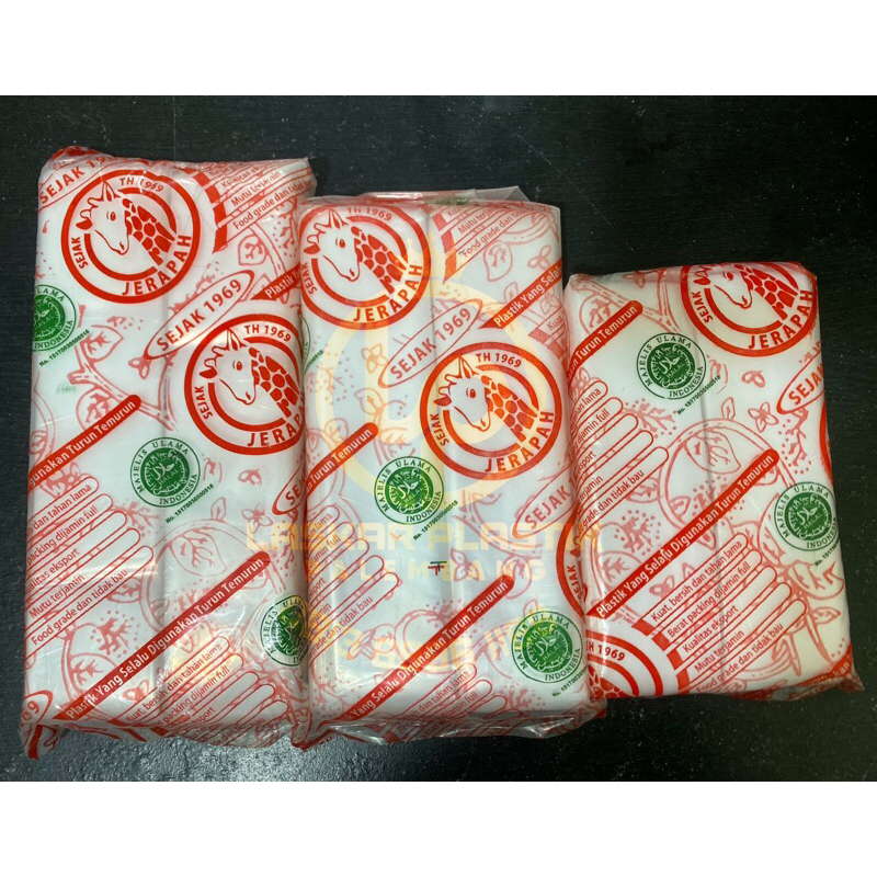 PE BON BON / PLASTIK ES BON BON / PLASTIK JERAPAH / PE JERAPAH