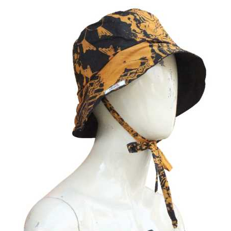 BUCKET HAT BATIK JOGJA / BATIK ASLI /TOPI PANTAI BATIK/TOPI GUNUNG BATIK