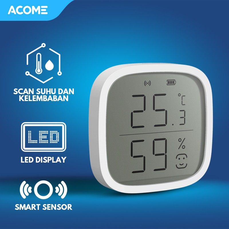 ACOME Smart Control Sensor Sensor Suhu Kelembapan Udara TH1