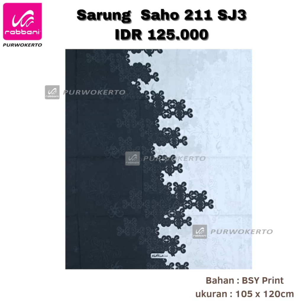 RABBANI _ SARUNG RABBANI SAHO / SARUNG RABBANI PALESTINA