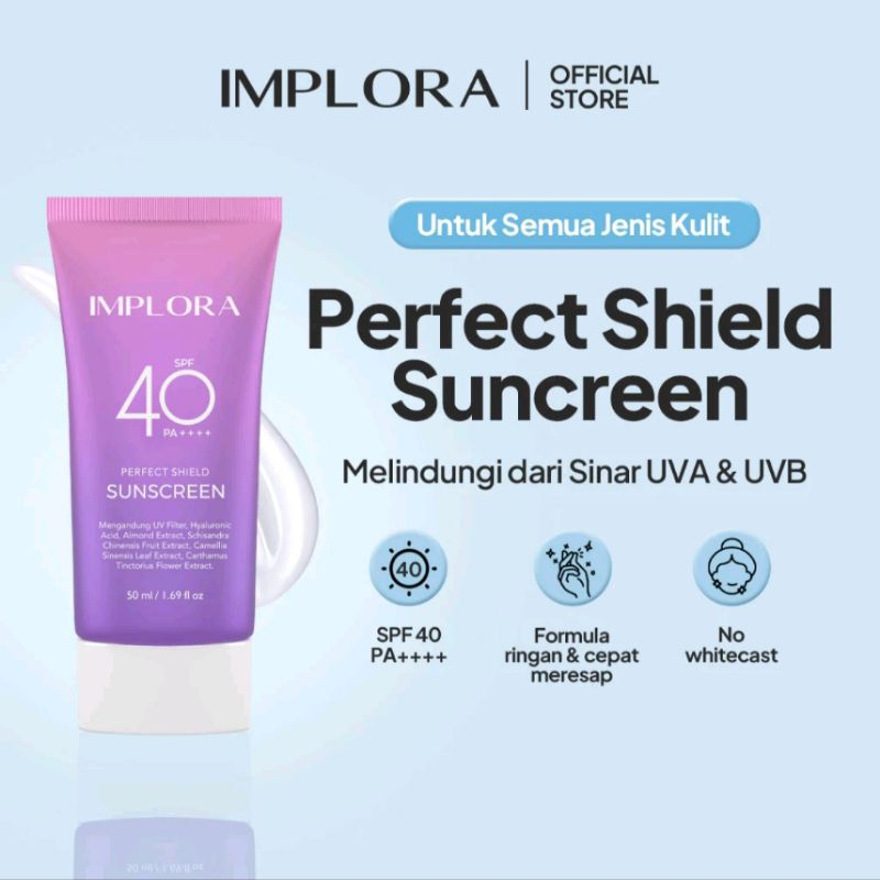 implora perfect shield sunscreen