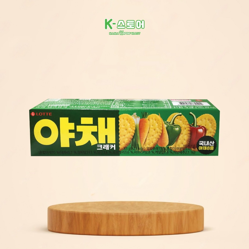 

LOTTE VEGETABLE CRACKER 83G