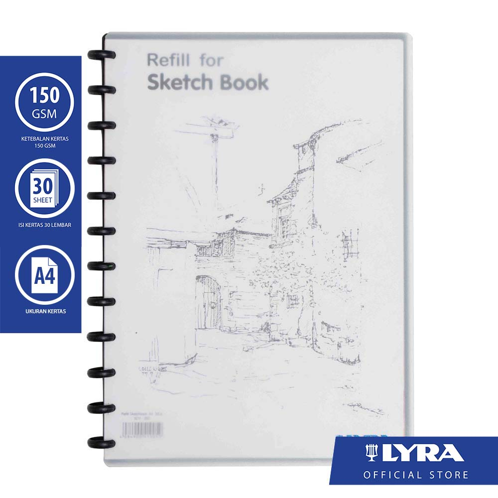 

Lyra 9210260 Sketchbook A4 W/30 Pages