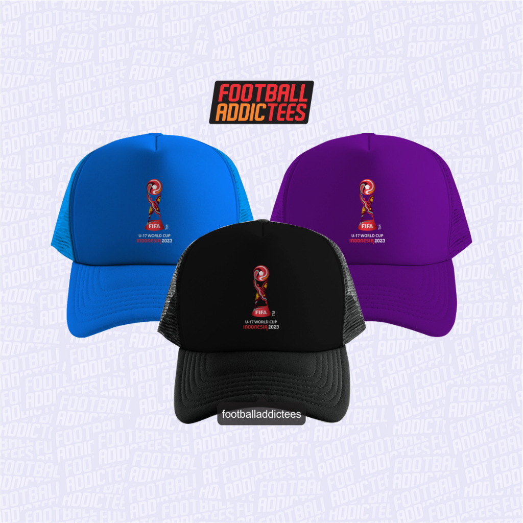 TOPI BOLA FIFA U 17 WORLD CUP INDONESIA 2023 LOGO