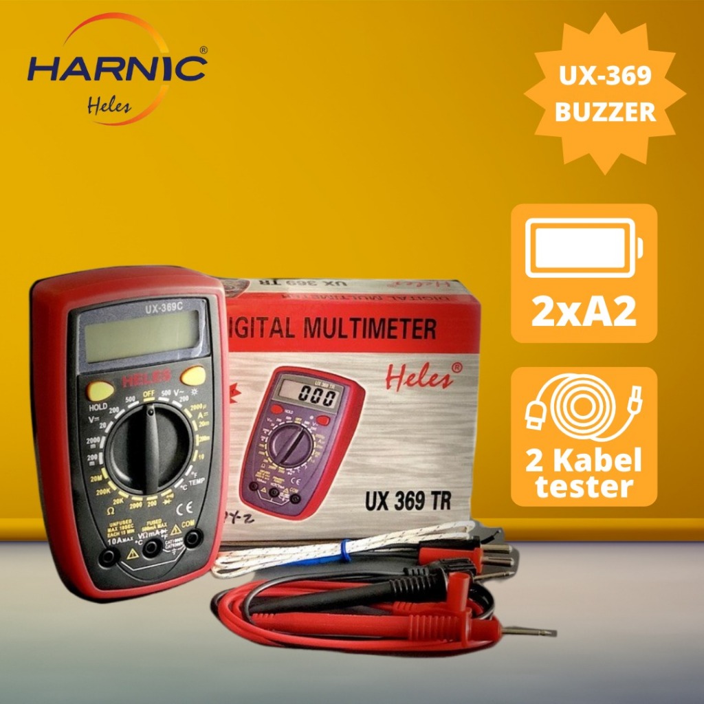 Multimeter Digital Heles UX 369 C