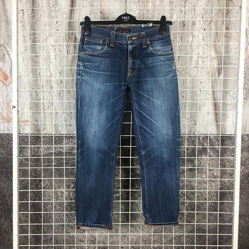 Jeans Denim Branded Nudie Original . SDA 03017 Second Bekas Preloved