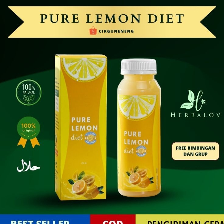 

➯✽✷ PURE LEMON DIET HERBALOV UNTUK DETOX MELANGSINGKAN MENCERAHKAN KULIT Murah Banget