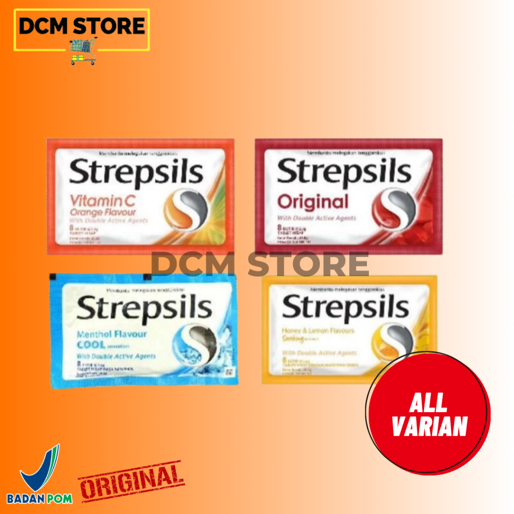 

PERMEN STREPSIL\ VARIAN\ PERMEN PEREDA TENGGOROKAN