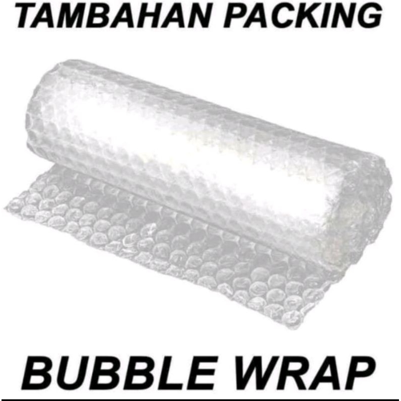 

Tambahan packing kardus & bubble wrap