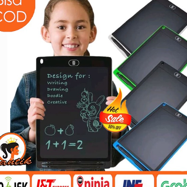 

Terbaru PAPAN TULIS HAPUS WRITING BOARD TABLET DIGITAL LCD LAYAR 8.5 inch