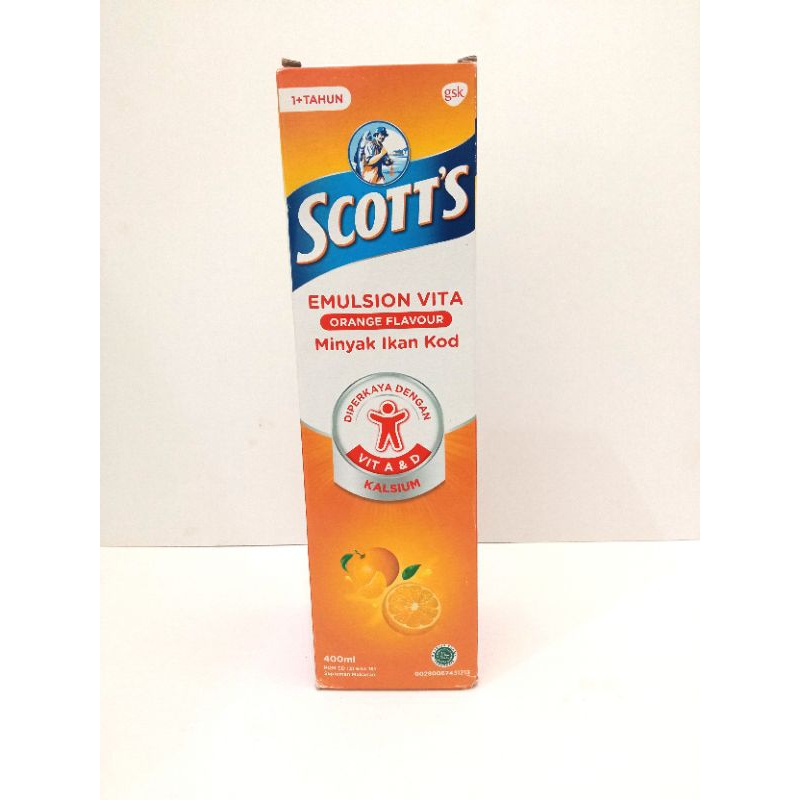 scott emulsion 400ml Orange