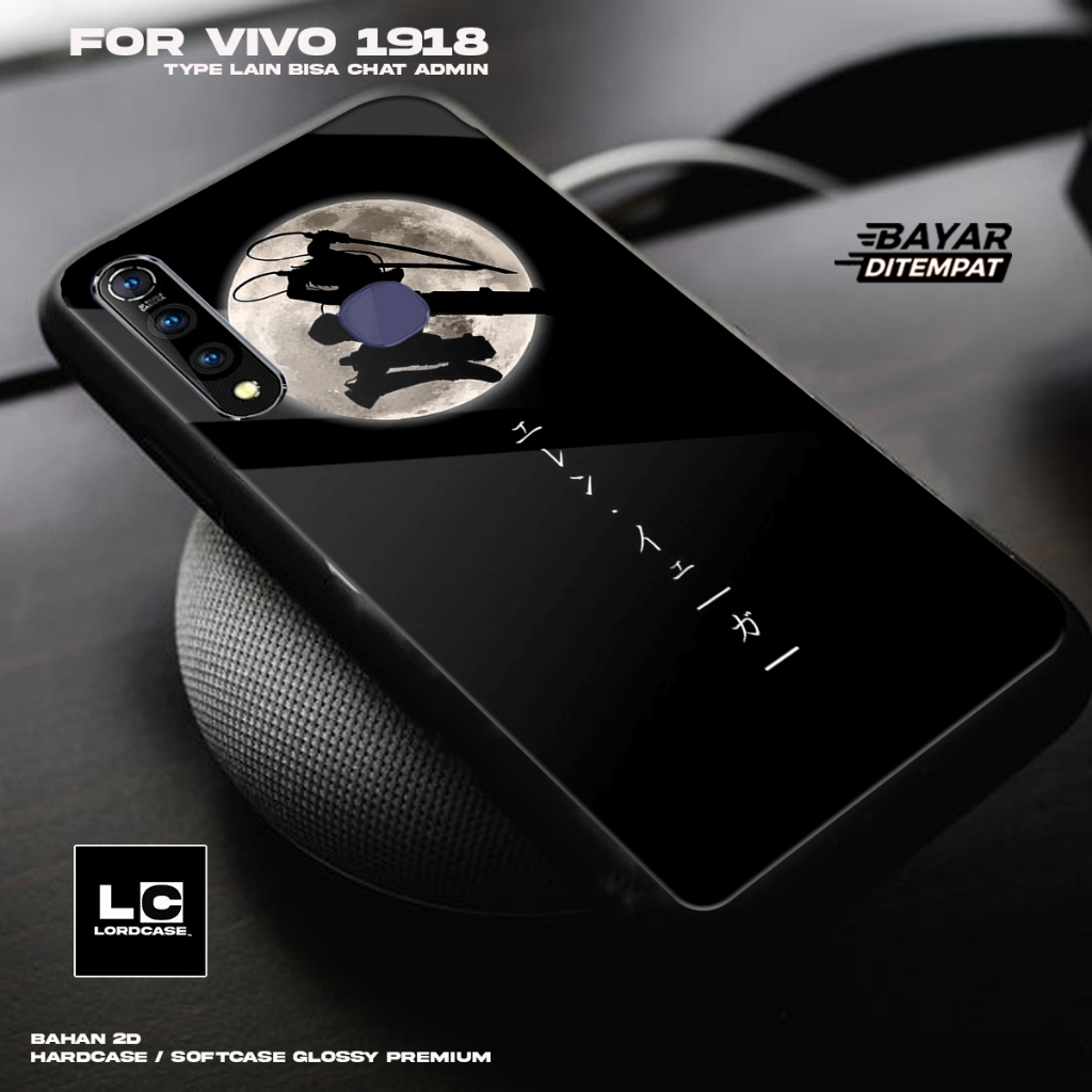 Case VIVO 1918 - Casing Hp Terbaru 2023 Lordcase [ AOT] Silikon Hp Mewah - Kesing Hp VIVO 1918 - Cas