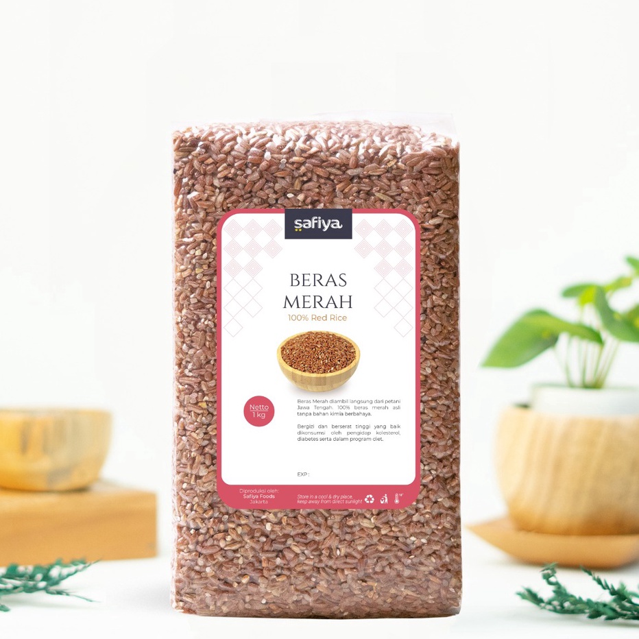 

☌➜✥ Beras Organik 1 Kg / Beras Merah Beras Pandan Wangi Original Premium Quality Best