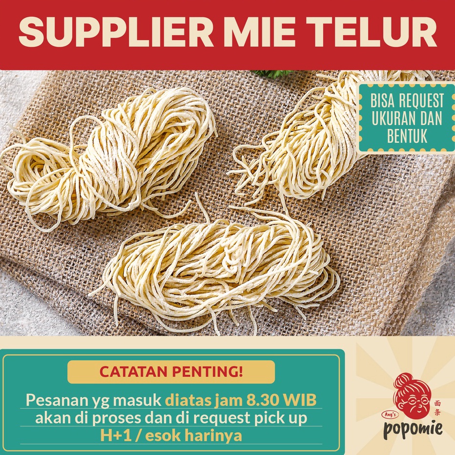 

☊↕⁑ Mie Telor Terkini