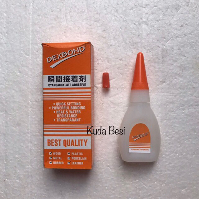 

Lem Korea / Lem Setan Instan / Lem Tetes Dexbond 15Gr