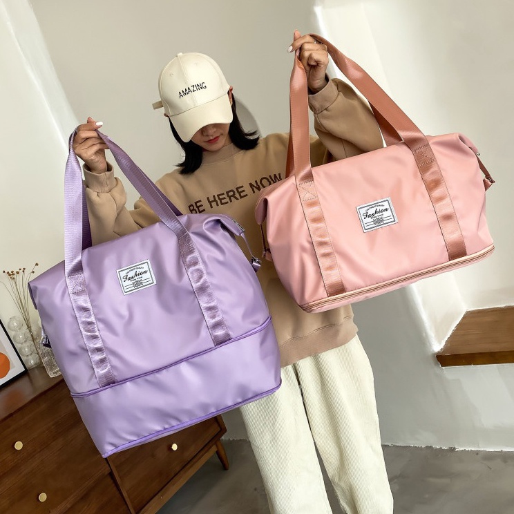 Terkini YoyoBrand - Travel bag Import nilon Waterproof tas baju wanita