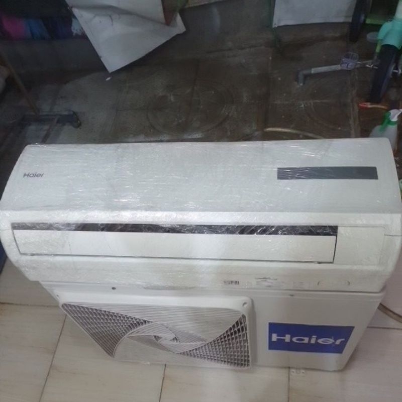Second Ac Haier 1pk Freon R410 ( Dingin Mantap)