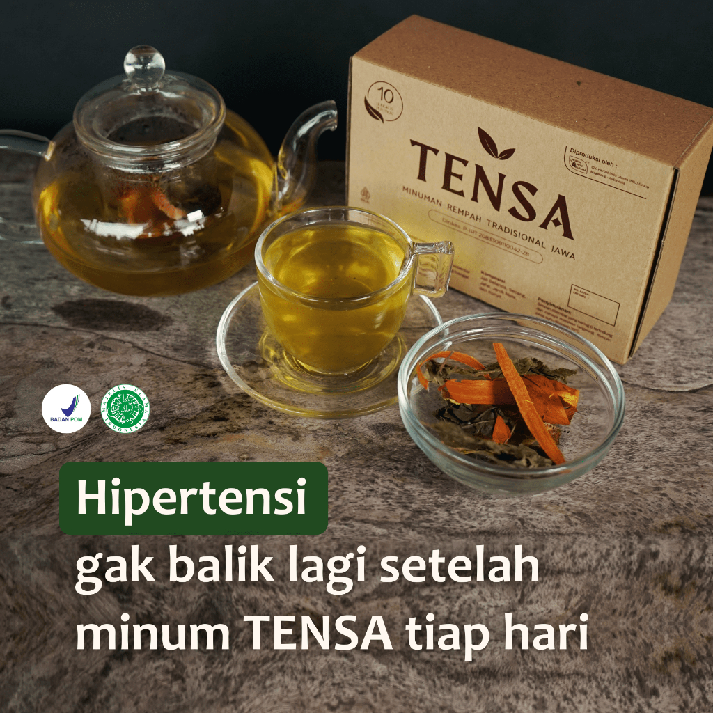 

Tensa Ramuan Tradisional atasi Kolesterol Hipertensi Serangan Jantung Herbal