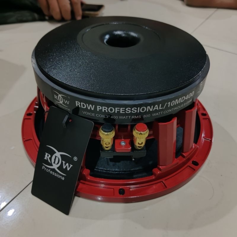 Speaker Komponent RDW 10 MD 400 / 10MD400 - 10 inch