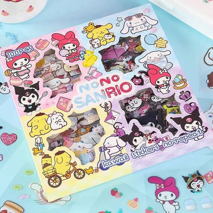 

Super Promo 100 Lembar Sticker Waterparoof Stiker Momo Botol Minum Tumblr Viral