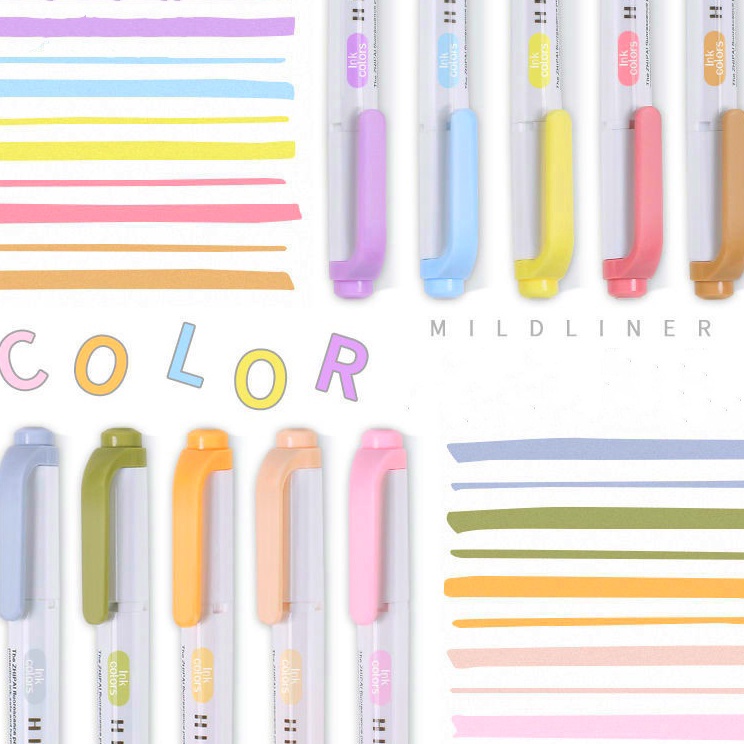 

Best Seller Highlighter Penanda stabilo Pastel 1 Set /5Pcs 5Warna Penanda Berwarna -cakivskl6z ➵➭✬