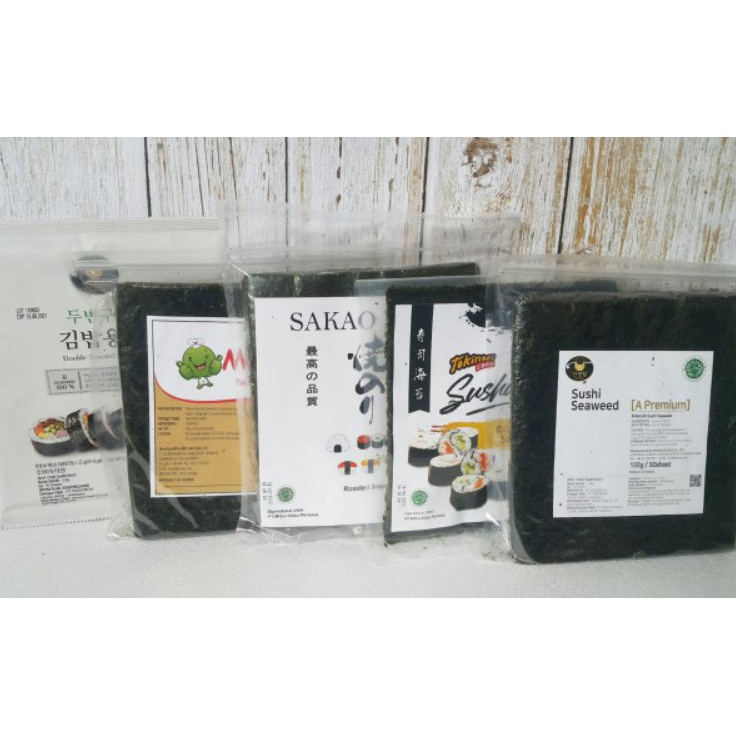 

VBGJ9678 [KODE 77] Manjun Sushi Nori halal | Tokinori Sushi Nori halal | Sakao Sushi Nori | Yakinori | Premium Nori |