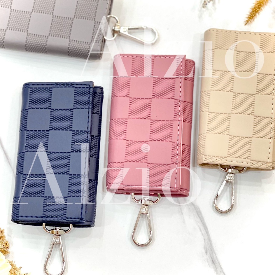 Readystock ALZIO - dompet wanita pria multifungsi gantungan kunci - DOMPET STNK CATUR ↓➺✹