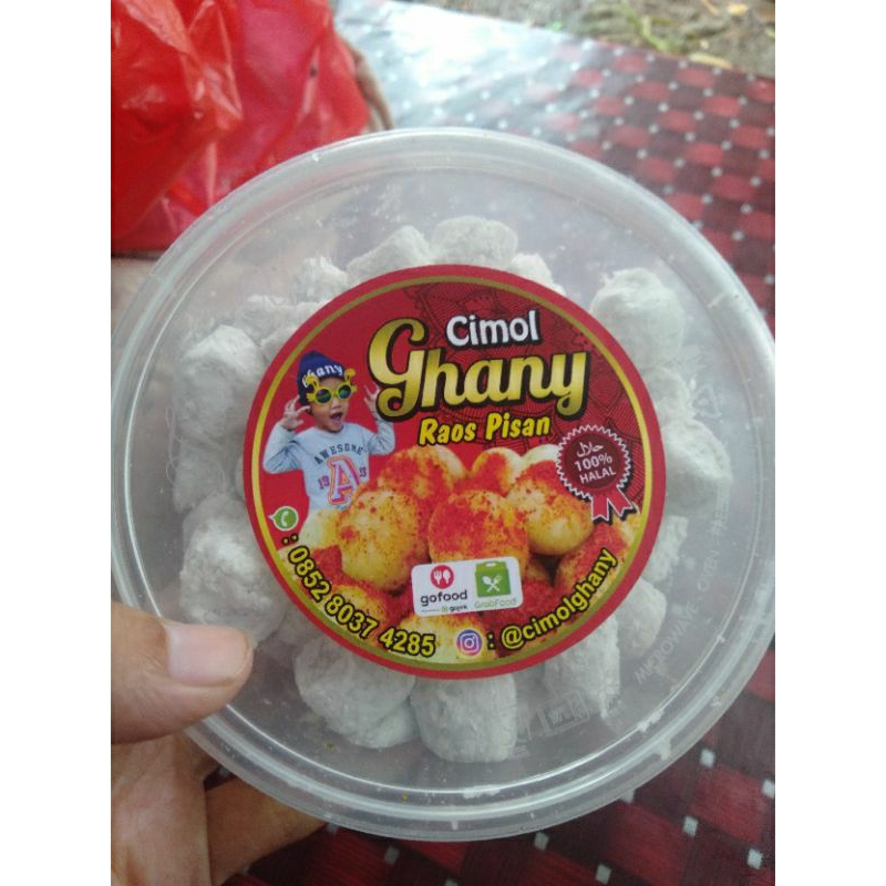 

Cimol Bojot Cimol Ghany Mentah siap masak