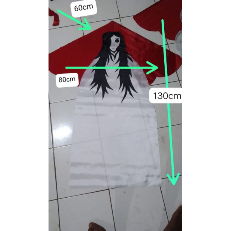 Max SaleFf4F9 Termurah Layangan Kain Karakter