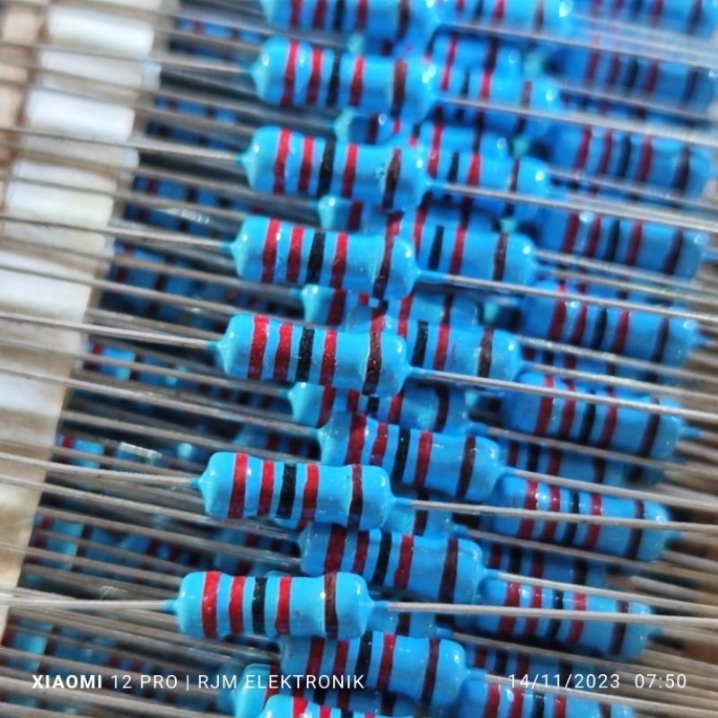 10 pcs resistor 22k 1% 1/2 watt